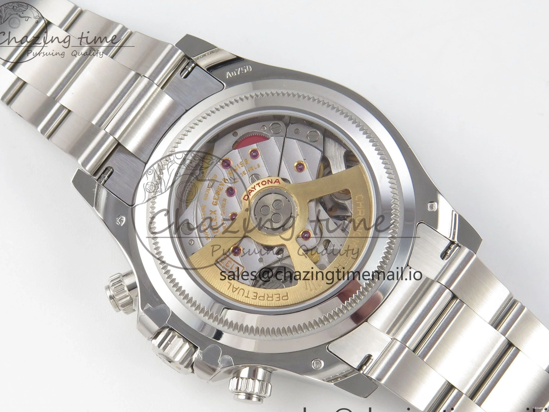 Dial 1:1 Daytona Bracelet Custom on Edition SS PPM4132 904L Le 126529 Modded Best  White Mans CLEAN Custom 0119